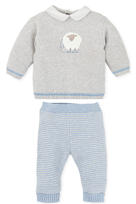 Tutto Piccolo Boys Sweater & Pants Set 6601W23-6103W23