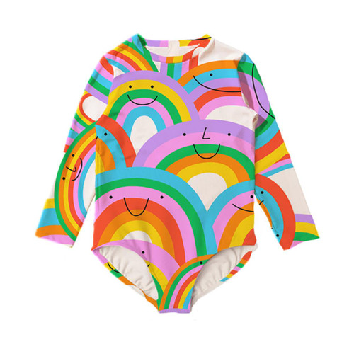 ROCK YOUR BABY Happy Rainbows Swimsuit (TGC2339-HR)