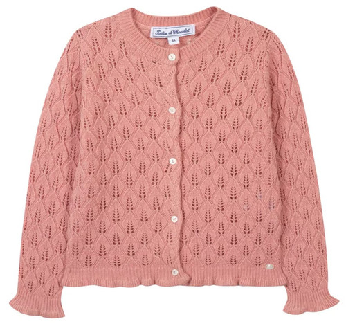 Tartine et Chocolat Pink Cardigan TX18062-32