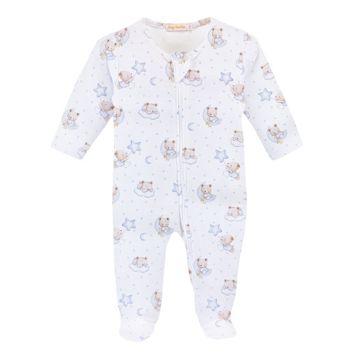 Baby Club Chic Footie - Sleep Tight Bear Blue (FOO49095)