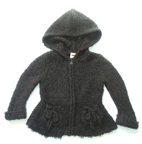 3 Pommes Hooded Cardigan