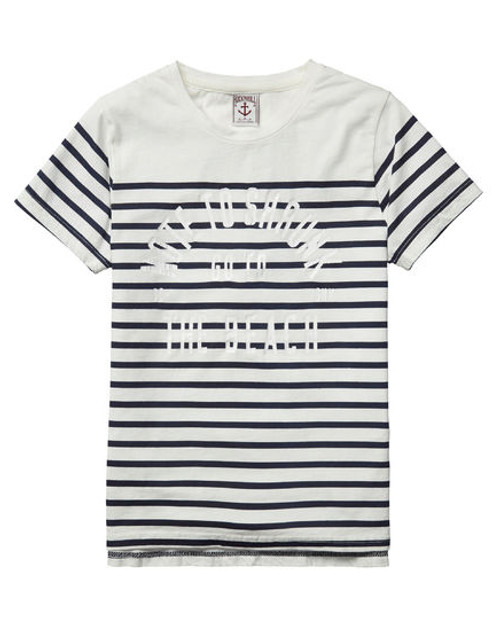 Scotch Shrunk striped tee. 