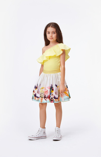 MOLO Brenda Skirt - Ice Ice Birdie