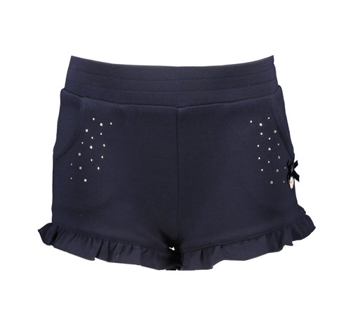 LE CHIC girls Navy Shorts