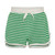  MOLO Aliya Shorts -  Fine Green Stripe