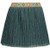  Like Flo Aqua Glitter Plisse Skirt F309-5730 