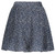  Like Flo Navy Floral Skirt - F308-5720 