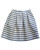 Val Max striped skirt.