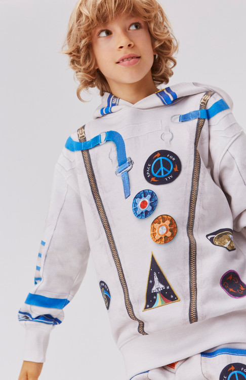 Moz Le MOLO Kids Sweatshirt I Petit - Astronaut -