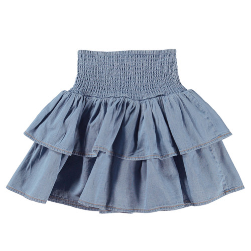 MOLO Bonita Skirt - Light Chambrey - Le Petit Kids