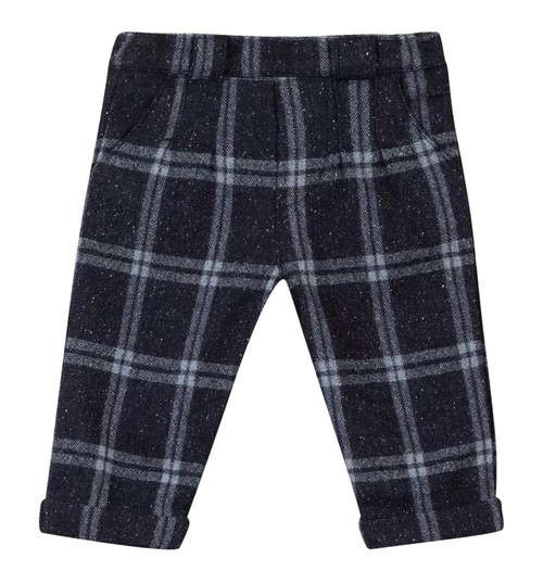 KaLI_store Pants for Boys Kids Boys Woven Plaid Check Cotton Soft  Lightweight Long Shorts,Purple - Walmart.com