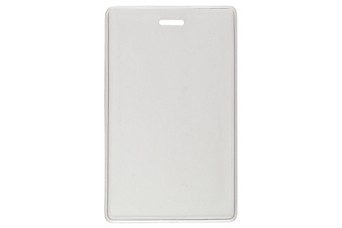 Vinyl Vertical Proximity Card Holder, 2.38" x 3.75" - 100 Pack