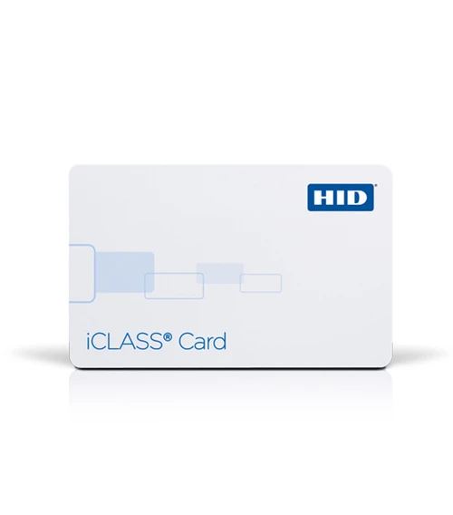 HID ICLASS PVC Cards 2K/2,  PROG, F-GLOSS, B-GLOSS, MATCH. #