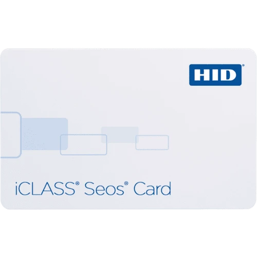 HID SEOS PVC CARDS 2K/2, SE, PROG, F-GLOSS, B-GLOSS, MATCH