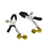 EROGENOUS ZONE NIPPLE CLAMPS W/YELLOW BELLS