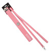 COLLAR PINK PVC W/LEASH