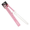 COLLAR PINK W/CIRCLE RIVETS-STUDS-LEASH