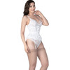 COTTON UB CORSET - WHITE - L