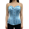 COTTON OB CORSET - BLUE - S