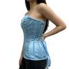 COTTON OB CORSET - BLUE - M