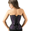 COTTON OB CORSET - PURPLE - S