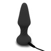 THRUST ANAL PLUG BLACK RECHARGEABLE W/REMOTE