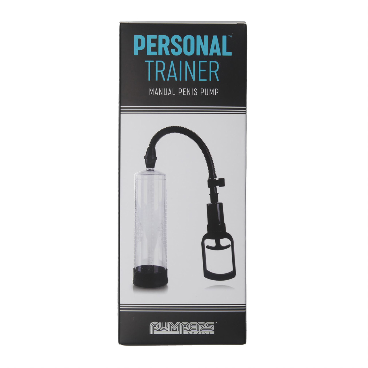 PERSONAL TRAINER MANUAL PENIS PUMP - CLEAR