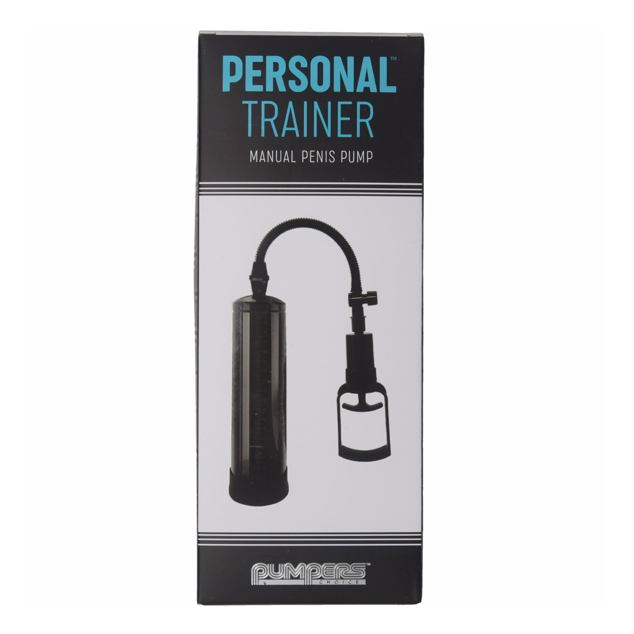 PERSONAL TRAINER MANUAL PENIS PUMP - BLACK