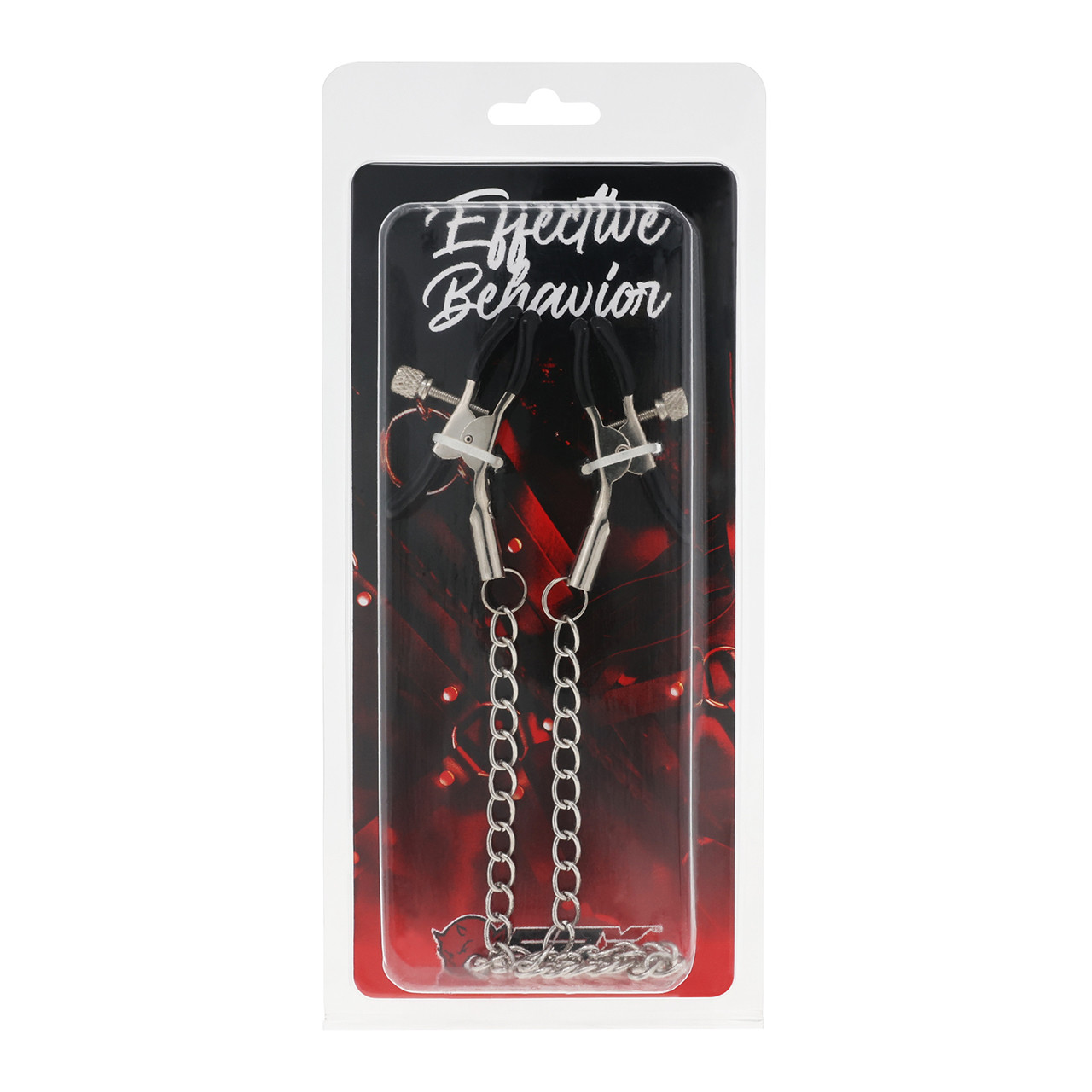 EFFECTIVE BEHAVIOR ADJUSTABLE NIPPLE CLAMP W/ CHAIN