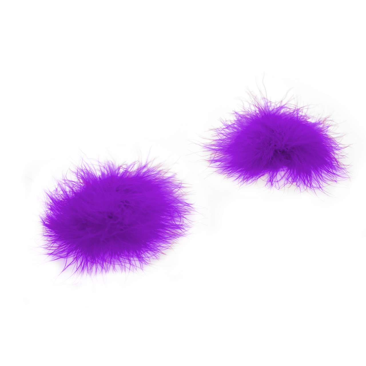 EROGENOUS ZONE PURPLE FEATHER PASTIES