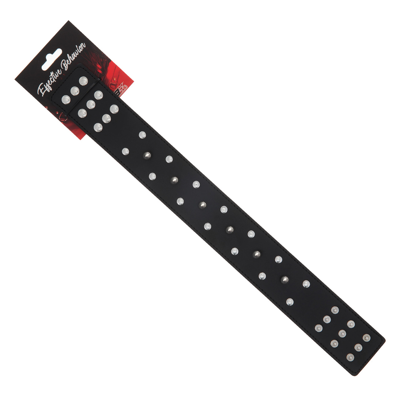 COLLAR BLACK W/RIVET STUDS AND METAL SPIKES