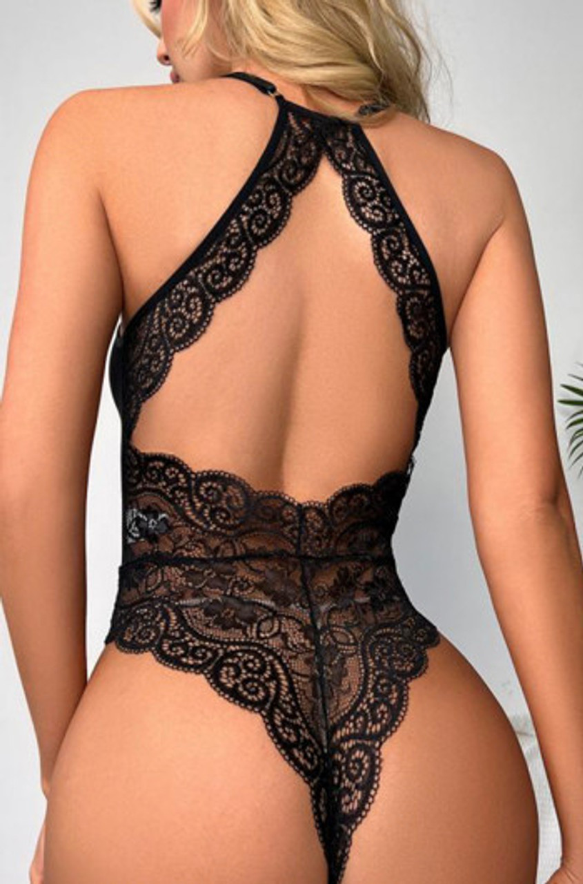 EXTRA SEXY SI TEDDY BLACK - XXL