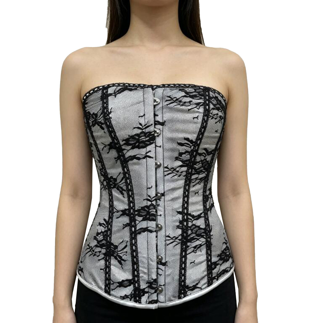 COTTON FS CORSET - WHITE - M