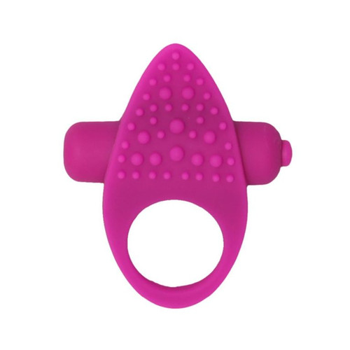 YOUR TURN VIBRATING COCK RING/FINGER VIBE - PURPLE