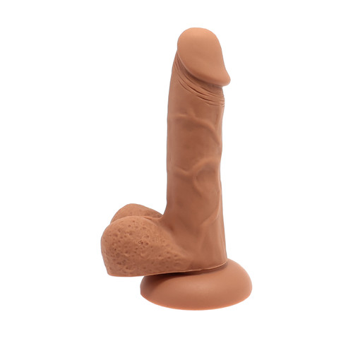 COCKY 6IN BROWN W/BALLS