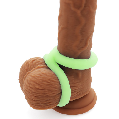 NOVA FIGURE 8 COCK RING - GREEN