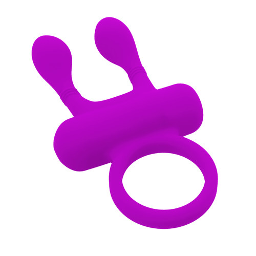 MY LITTLE PET VIBRATING COCK RING - PURPLE