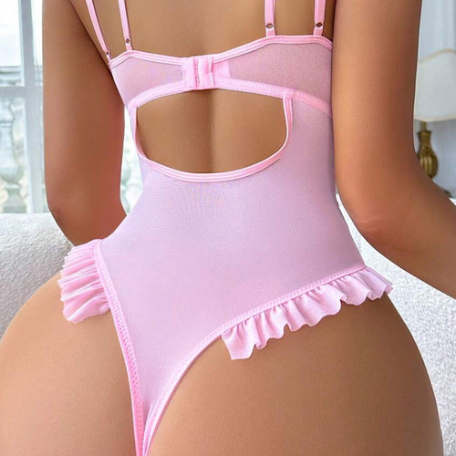 SI TEDDY LIGHT PINK - XL