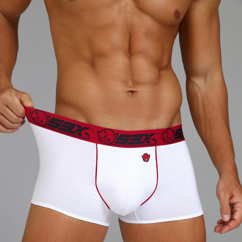 53X BOXER WHITE/RED - XL