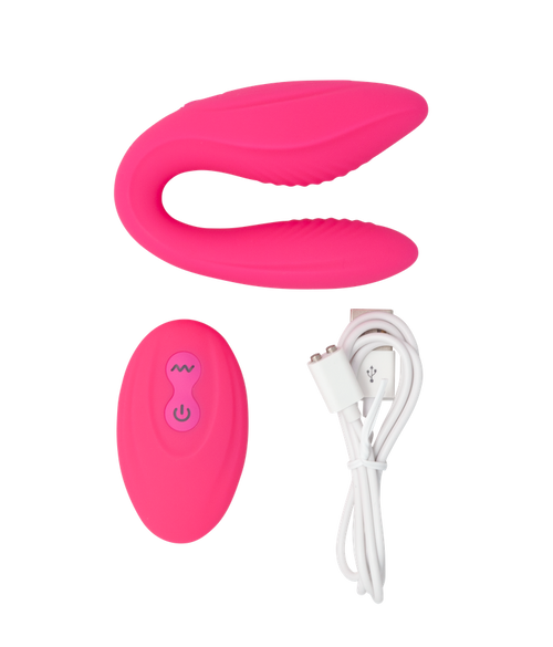 CUMULUS COUPLES VIBRATOR PINK CUMULUS COUPLES VIBRATOR PINK