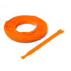 VELCRO ® Brand ONE-WRAP ® Die-Cut Straps - Orange / Velcro Straps - Bundling Straps - Velcro Tie - Velcro Strap