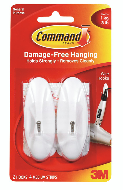 3M Command Strips and Hooks