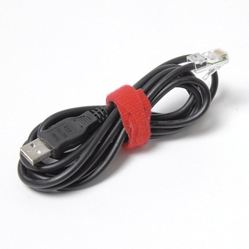 VELCRO® Brand ONE WRAP® Strap - 3/4 x 6 - Black - Guitar Cable