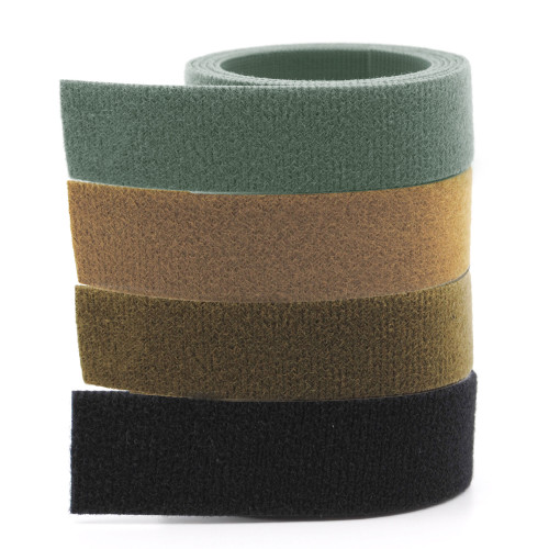 VELCROÂ® ONE-WRAPÂ® MIL SPEC Tape - 1" Tan, Coyote Brown, Foliage Green, Black / Velcro Straps - Bundling Straps - Velcro Tie - Velcro Strap