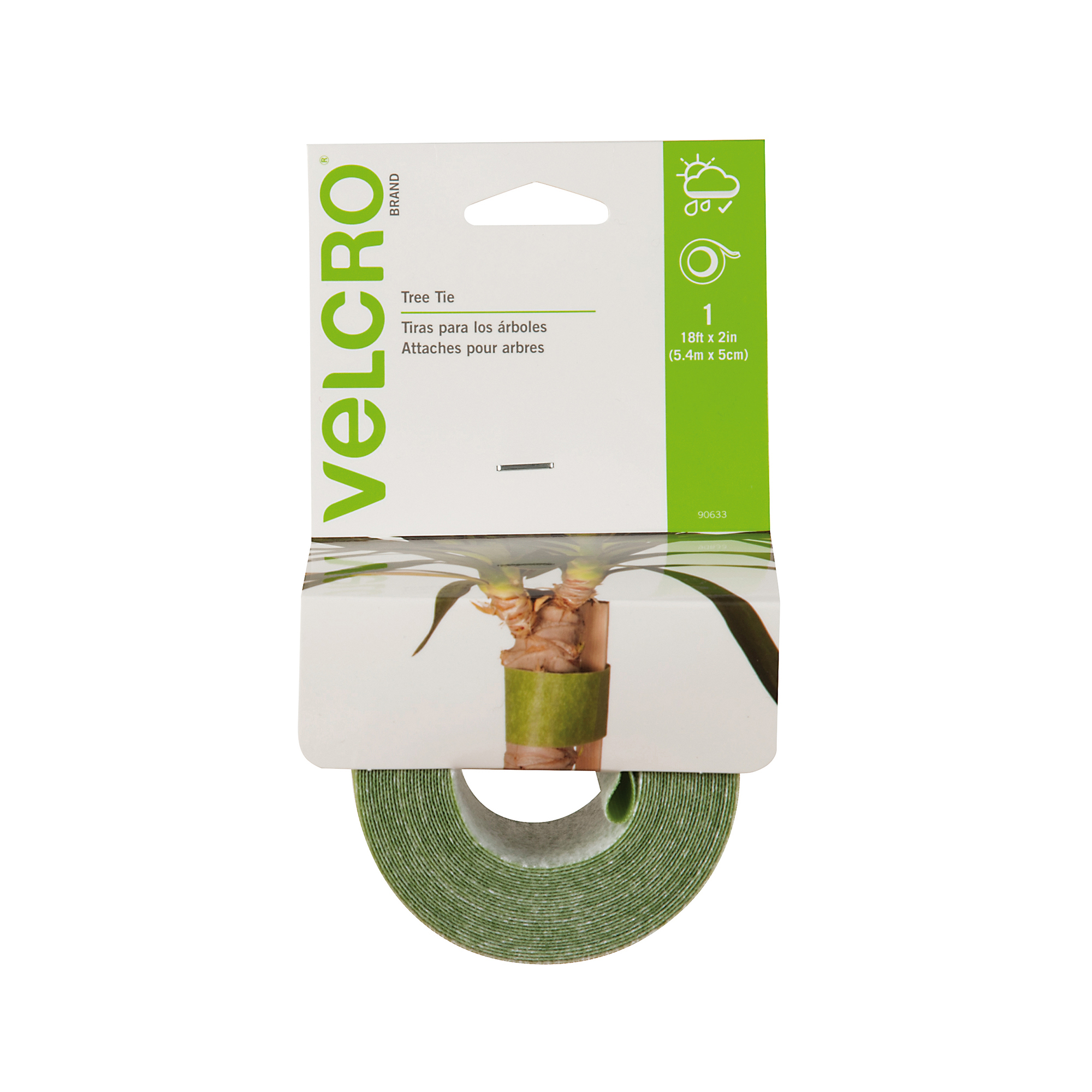  VELCRO Brand VEL-30071-USA ONE-WRAP Garden Ties, Plant  Supports for Effective Growing, Strong Grips are Reusable and Adjustable