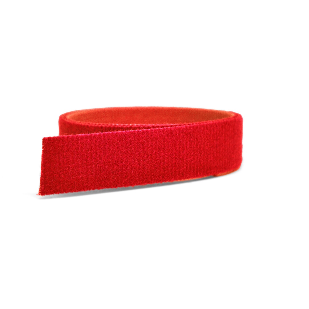 Velcro Brand Perforated Strap,8 in,Red,PK45 176042