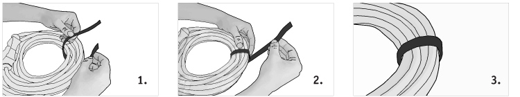 VELCRO® Brand QWIK Tie Tape