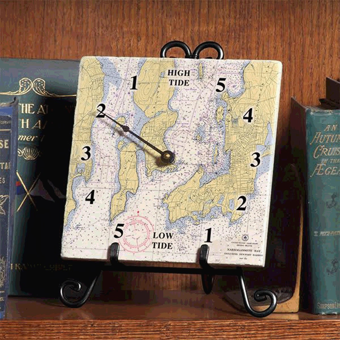 Tile Tide Clock Chart Made From RI