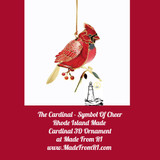 The Adornment of Your Home With A Rhode Island Made Cardinal Ornament