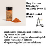 Hog Heaven Seasoning - A Sweet And Spicy Rub at Made From RI
